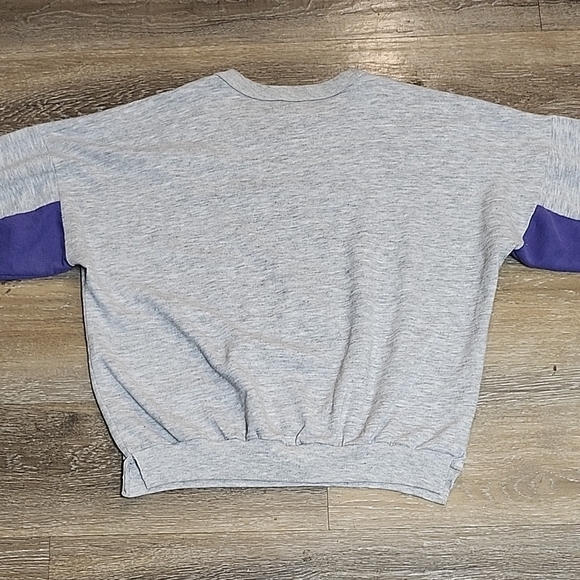 Everlast Gray Sweatshirt with Purple Details - Picture 7 of 9